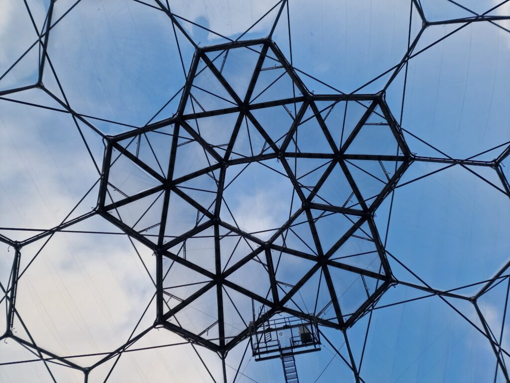 Roof of the Eden Project